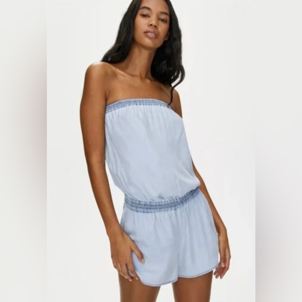 Aritzia size L chambray romper